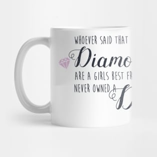 Dogs and Diamonds Mug